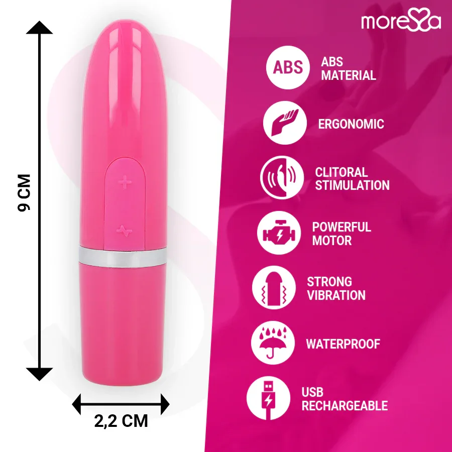 MORESSA - IVY VIBRATOR STIMULATOR REISE ROSA - Vanelion Paradise
