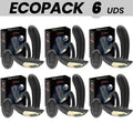 ECOPACKS 6 EINHEITEN - TRAGBARER VIBRATOR IBIZA MIT G-PUNKT- UND KLITORISSTIMULATION MIT FERNBEDIENUNG - Vanelion Paradise