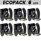 ECOPACKS 6 EINHEITEN - TRAGBARER VIBRATOR IBIZA MIT G-PUNKT- UND KLITORISSTIMULATION MIT FERNBEDIENUNG - Vanelion Paradise