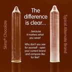 SKINS - SCHOKOLADE PREMIUM-KONDOME PACKUNG 4 - Vanelion Paradise