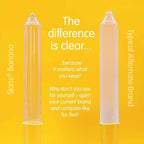 SKINS - BANANA PREMIUM KONDOME PACKUNG 4 - Vanelion Paradise