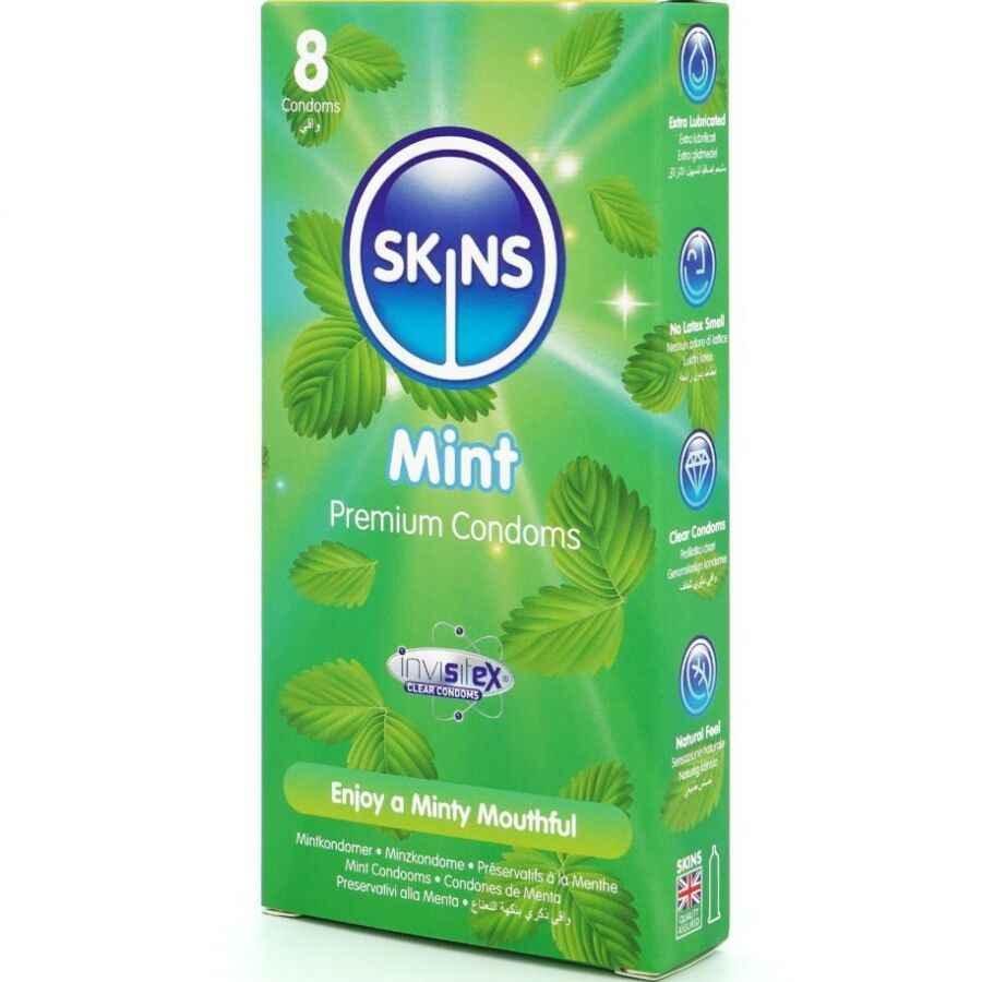 SKINS - MINT PREMIUM KONDOME PACKUNG 8 - Vanelion Paradise