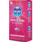 SKINS - DOTS & RIBS PREMIUM-KONDOME PACKUNG 16 - Vanelion Paradise