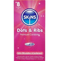 SKINS - DOTS & RIBS PREMIUM-KONDOME PACKUNG 8 - Vanelion Paradise