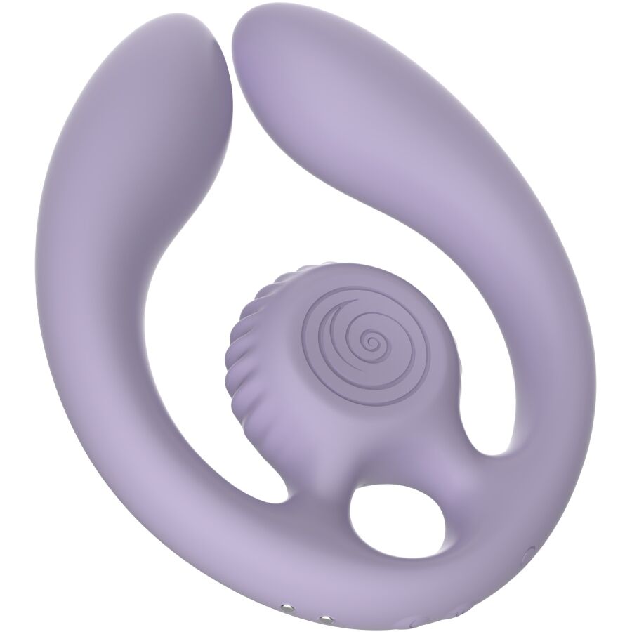 SNAIL VIBE - GIZI DUO PAARSTIMULATOR FERNBEDIENUNG LILA