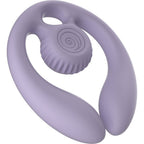 SNAIL VIBE - GIZI DUO PAARSTIMULATOR FERNBEDIENUNG LILA