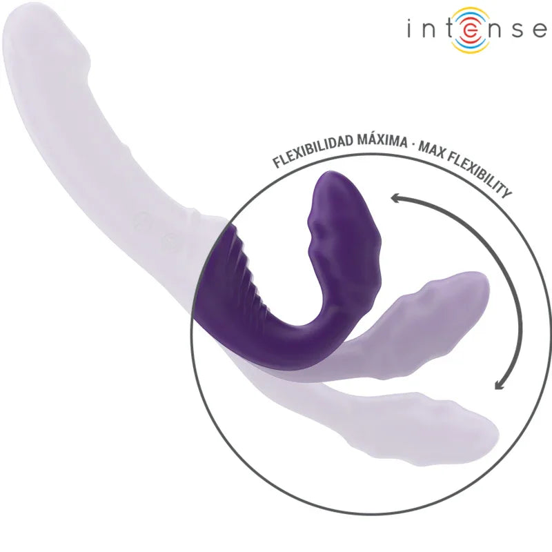 INTENSE - JILL DOPPELVIBRATOR 20 CM LILA FERNBEDIENUNG - Vanelion Paradise
