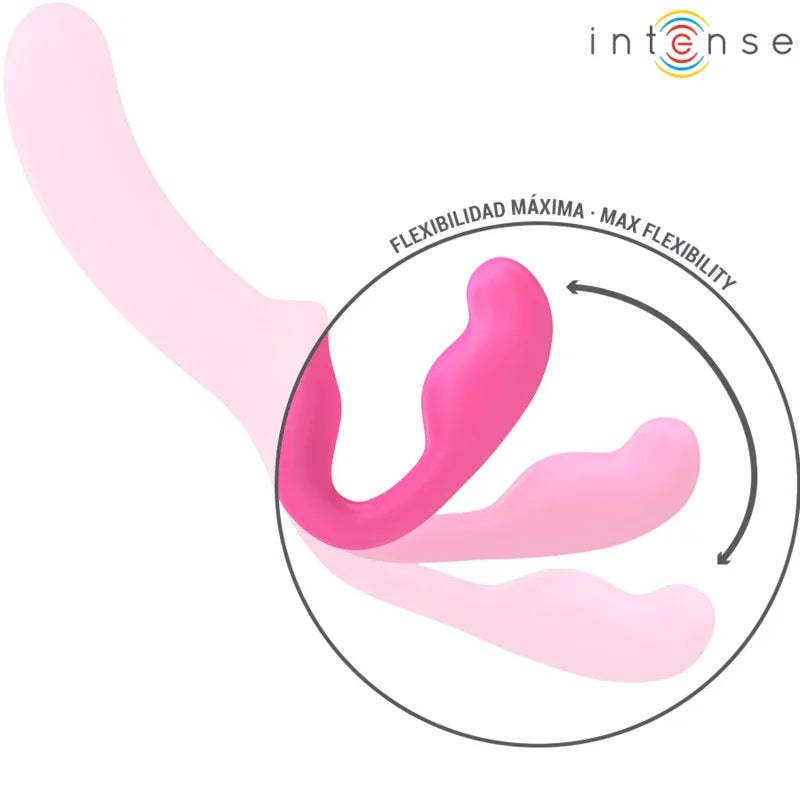 INTENSE - AMY DOPPELVIBRATOR 20 CM ROSA FERNBEDIENUNG - Vanelion Paradise