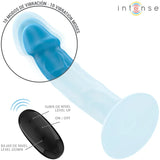INTENSE - PHOEBE REALISTISCHER VIBRATOR 10 VIBRATIONEN BLAUE FERNBEDIENUNG - Vanelion Paradise