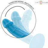 INTENSE - PHOEBE REALISTISCHER VIBRATOR 10 VIBRATIONEN BLAUE FERNBEDIENUNG - Vanelion Paradise