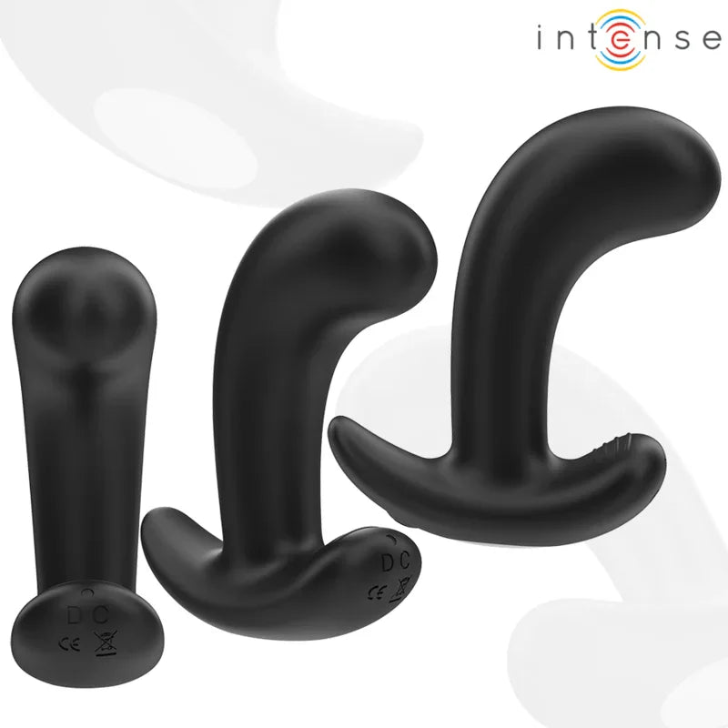 INTENSE - CHANDLER ANAL PLUG 10 VIBRATIONEN SCHWARZ FERNBEDIENUNG - Vanelion Paradise
