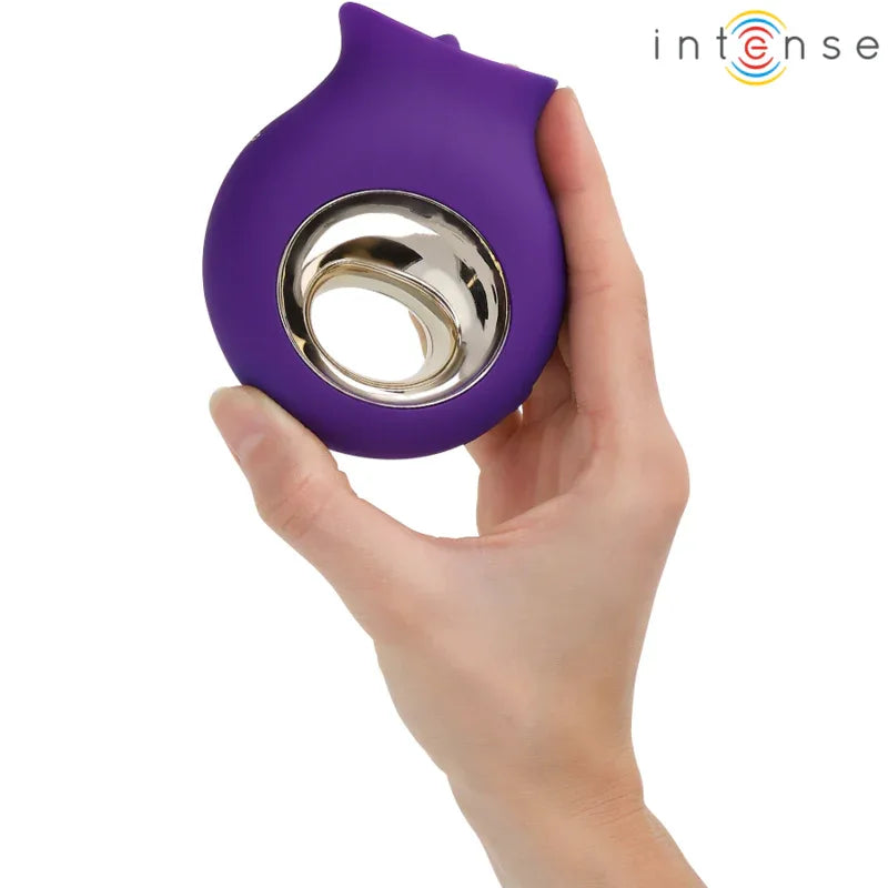 INTENSE - TULI KLITORISSTIMULATOR 9 VIBRATIONEN & 9 OSZILLATIONEN LILA - Vanelion Paradise