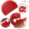 INTENSE - MARIAH VIBRATOR & STIMULATOR IN U-FORM 10 VIBRATIONEN ROT - Vanelion Paradise