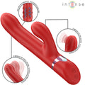 INTENSE - LELE MULTIFUNKTIONSVIBRATOR ROTIEREND & OSZILLATION & STIMULATION ROT - Vanelion Paradise