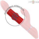 INTENSE - LELE MULTIFUNKTIONSVIBRATOR ROTIEREND & OSZILLATION & STIMULATION ROT - Vanelion Paradise