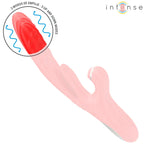 INTENSE - KAROL MULTIFUNKTIONSVIBRATOR STOSS & STIMULATION & STIMULIERENDE WELLEN ROT - Vanelion Paradise