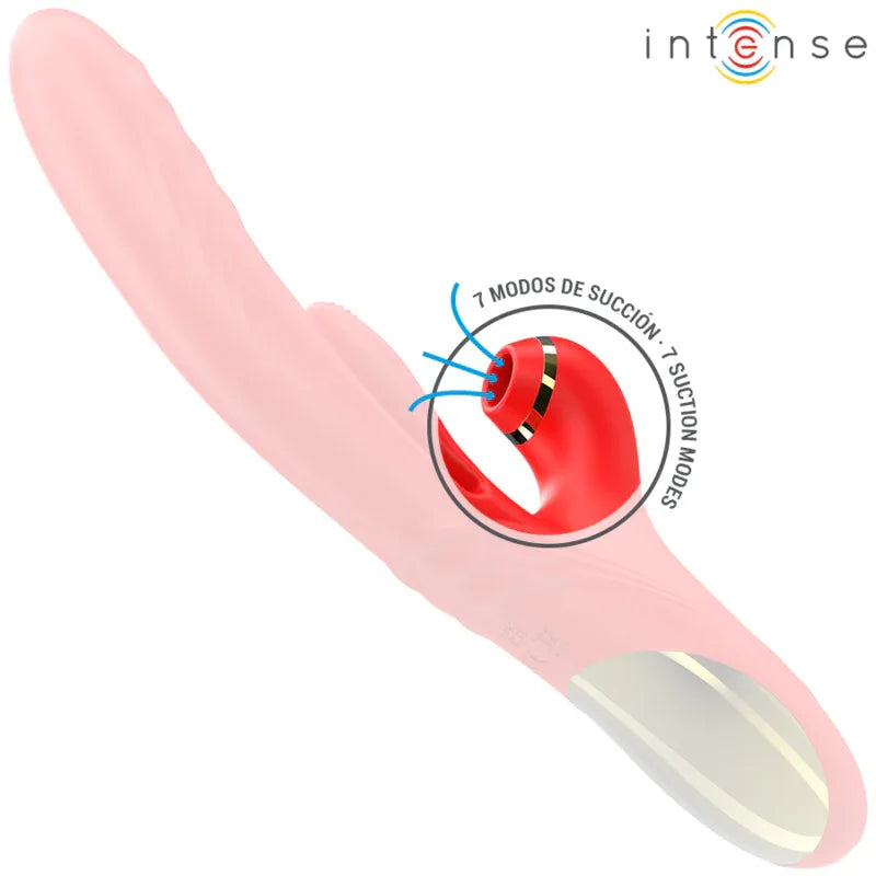 INTENSE - KAROL MULTIFUNKTIONSVIBRATOR STOSS & STIMULATION & STIMULIERENDE WELLEN ROT - Vanelion Paradise