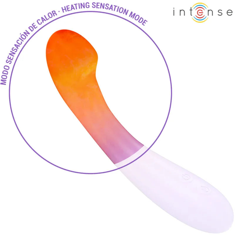 INTENSE - BECKY VIBRATOR 19 CM HEIZBAR 7 VIBRATIONEN LILA - Vanelion Paradise