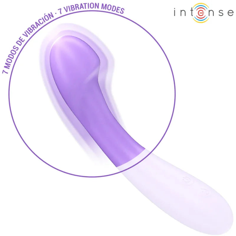 INTENSE - BECKY VIBRATOR 19 CM HEIZBAR 7 VIBRATIONEN LILA - Vanelion Paradise