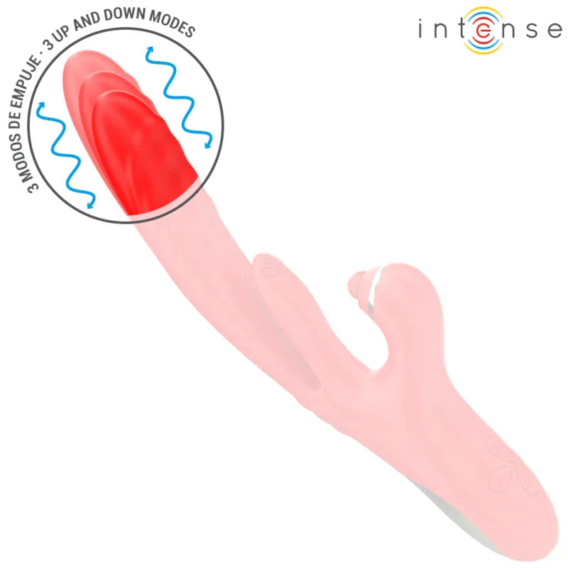 INTENSE - ROSALIA MULTIFUNKTIONSVIBRATOR 3 IN 1 ROT - Vanelion Paradise