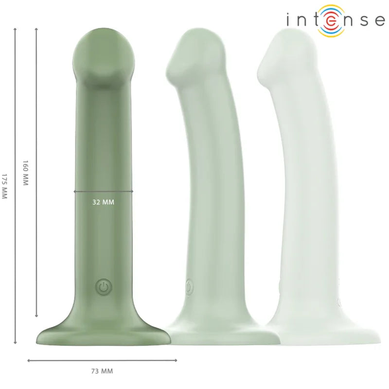 INTENSE - BECCA VIBRATOR MIT SAUGNAPF 10 VIBRATIONEN GRÜNE FERNBEDIENUNG - Vanelion Paradise