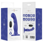 INTENSE - SHORTY VIBRATOR MIT SAUGNÄPFEN BLAU FERNBEDIENUNG - Vanelion Paradise