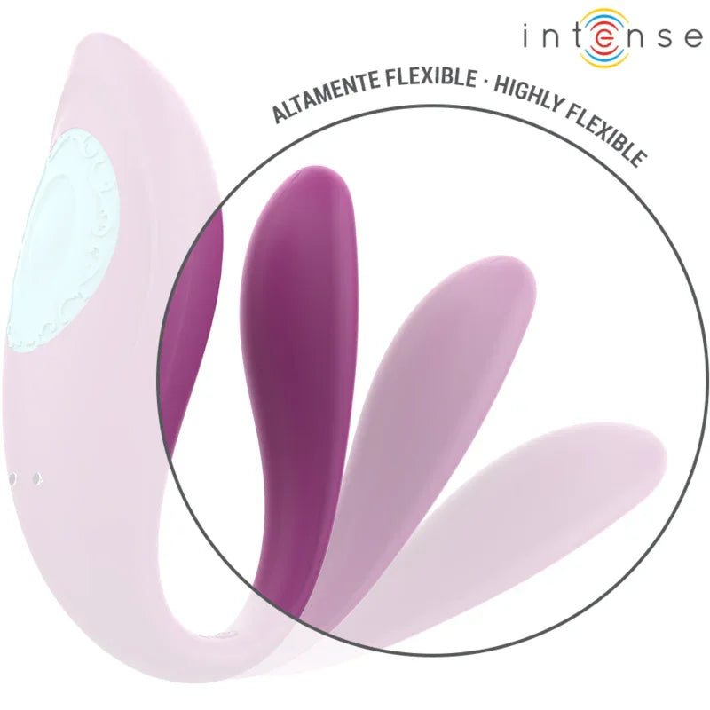 INTENSE - ANNIE U-FÖRMIGER VIBRATOR UND STIMULATOR LILA FERNBEDIENUNG - Vanelion Paradise