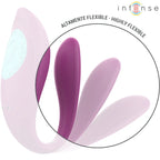 INTENSE - ANNIE U-FÖRMIGER VIBRATOR UND STIMULATOR LILA FERNBEDIENUNG - Vanelion Paradise
