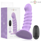 INTENSE - BRENDA VIBRATOR GRÖSSE M SPIRALENDESIGN 10 VIBRATIONEN LILA FERNBEDIENUNG - Vanelion Paradise