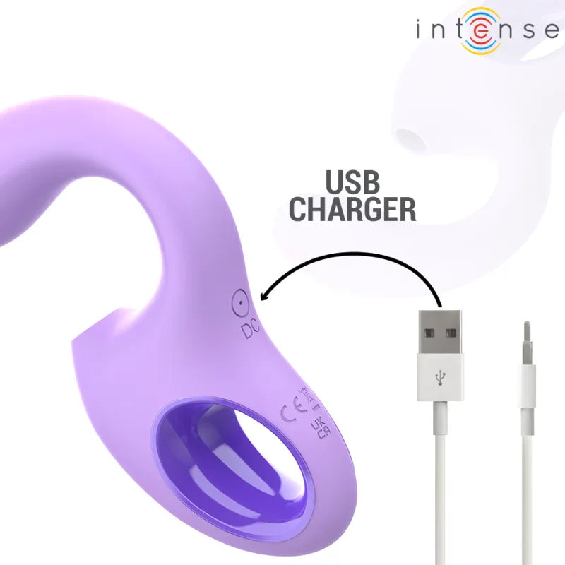 INTENSE - BAXTER VIBRATOR & STIMULATOR VIOLETT - Vanelion Paradise