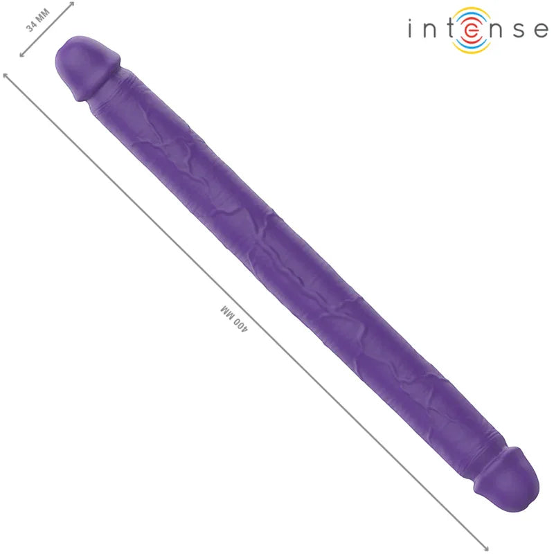 INTENSE - GUNTER DILDO DOPPELVIBRATOR 40 CM LILA FERNBEDIENUNG - Vanelion Paradise