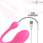 INTENSE - JANICE U VIBRATOR DOPPELSTIMULATION 10 VIBRATIONEN ROSA FERNBEDIENUNG - Vanelion Paradise