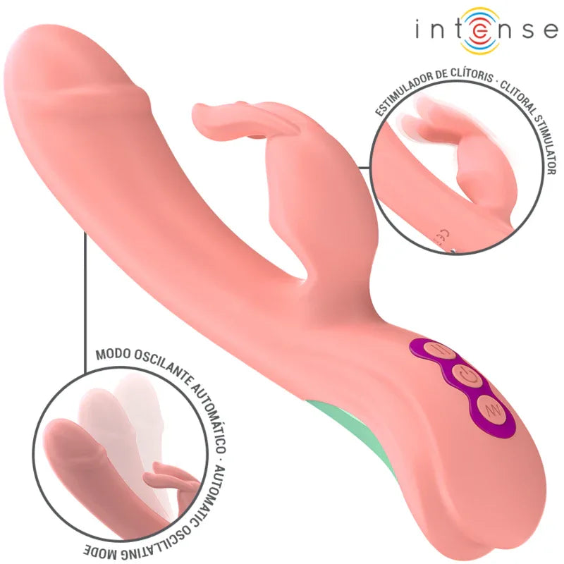 INTENSE - RACHEL RABBIT VIBRATOR 5 VIBRATIONEN ROSA - Vanelion Paradise