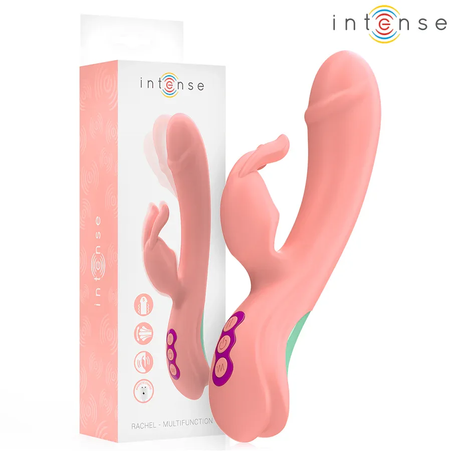 INTENSE - RACHEL RABBIT VIBRATOR 5 VIBRATIONEN ROSA - Vanelion Paradise