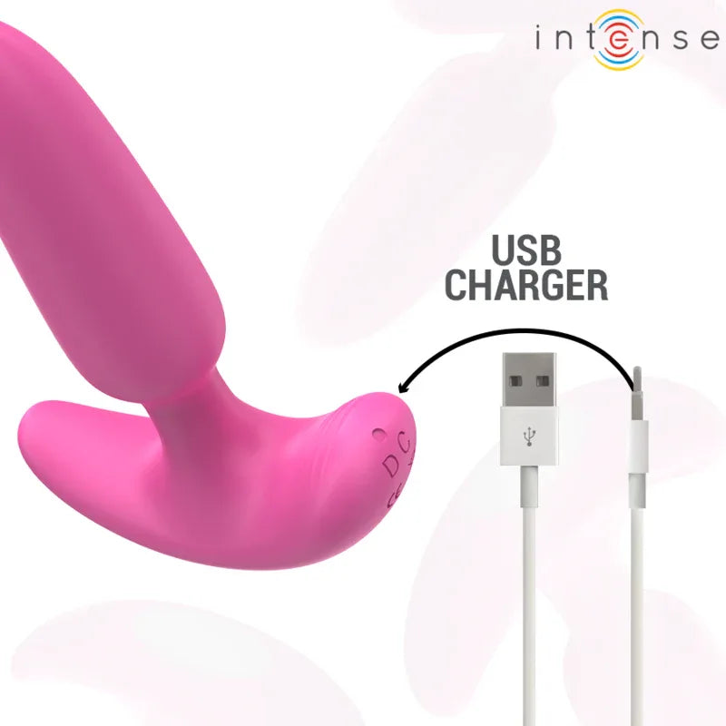 INTENSE - ROSS ANAL PLUG 10 VIBRATIONEN ROSA FERNBEDIENUNG - Vanelion Paradise