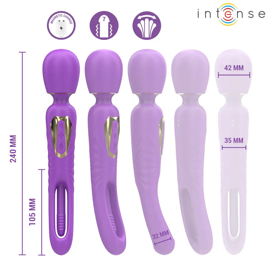 INTENSE - CHRISTY VIBRIERENDER STAB MIT SCHNAPPENDER ZUNGE - Vanelion Paradise