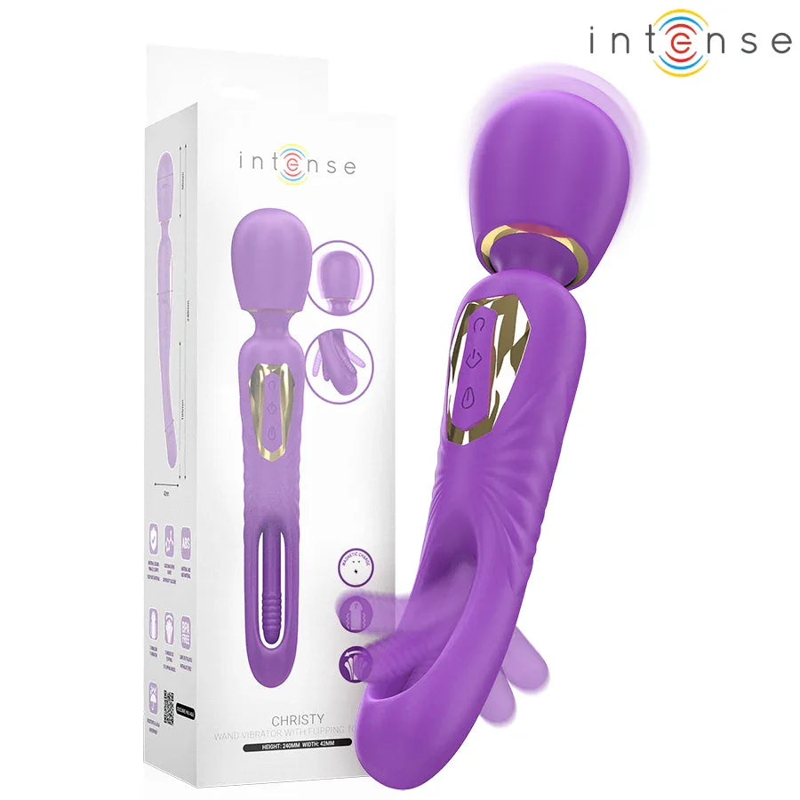 INTENSE - CHRISTY VIBRIERENDER STAB MIT SCHNAPPENDER ZUNGE - Vanelion Paradise