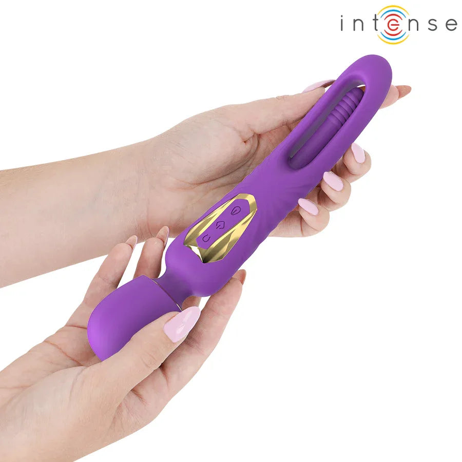 INTENSE - CHRISTY VIBRIERENDER STAB MIT SCHNAPPENDER ZUNGE - Vanelion Paradise