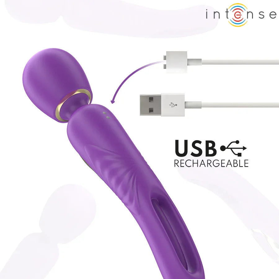 INTENSE - CHRISTY VIBRIERENDER STAB MIT SCHNAPPENDER ZUNGE - Vanelion Paradise