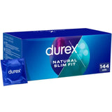 Durex Natural Slim Fit Kondome – 144 Stück, schmal, extra sicher - Vanelion Paradise