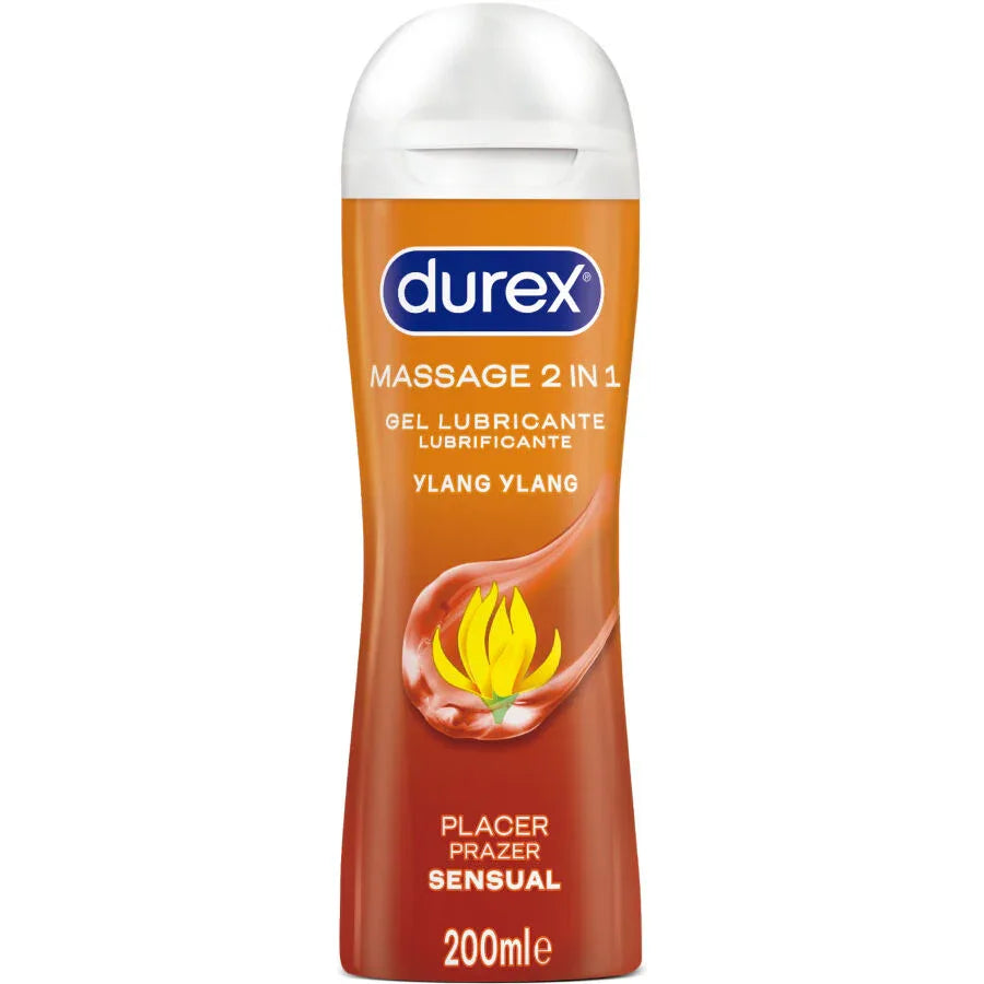 DUREX - 2 IN 1 SINNLICHE MASSAGE YLANG YLANG 200 ML - Vanelion Paradise