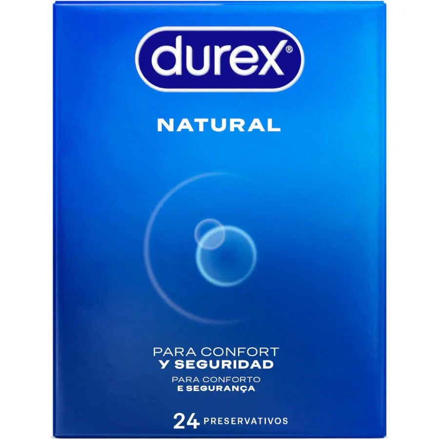 Durex Natural Plus Kondome Regular Fit – 24 Stück, natürlich & angenehm - Vanelion Paradise