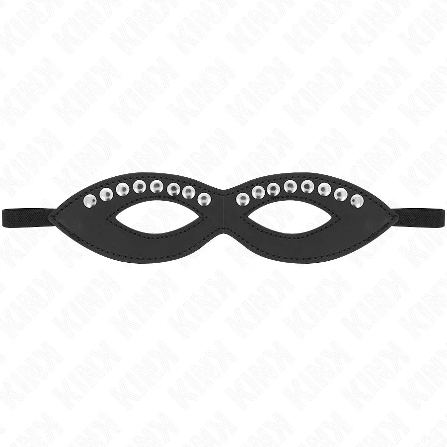 KINK BDSM Augenmaske mit Nieten – erotisches Fetisch-Accessoire - Vanelion Paradise
