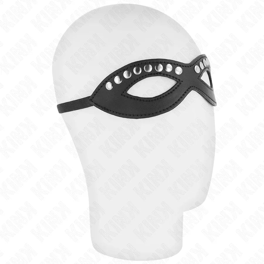KINK BDSM Augenmaske mit Nieten – erotisches Fetisch-Accessoire - Vanelion Paradise