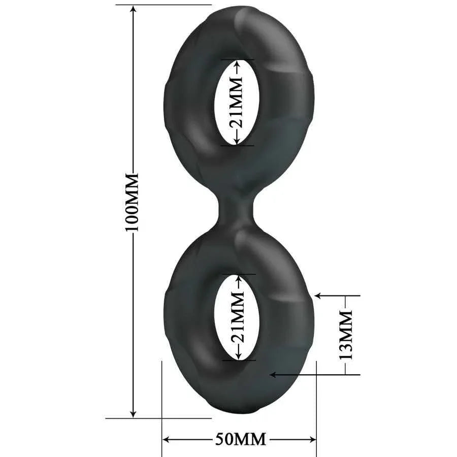 CRAZY BULL - RADWAN DOPPELTER SILIKONRING MODELL 19 - Vanelion Paradise