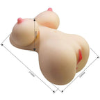 CRAZY BULL - FIONA REALISTISCHER WEIBLICHER TORSO VAGINA UND ANAL 7,1 KG - Vanelion Paradise