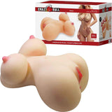 CRAZY BULL - FIONA REALISTISCHER WEIBLICHER TORSO VAGINA UND ANAL 7,1 KG - Vanelion Paradise