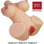 CRAZY BULL - EMMA REALISTISCHER WEIBLICHER TORSO VAGINA UND ANAL 4,8 KG - Vanelion Paradise