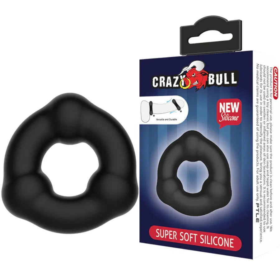 CRAZY BULL - SUPERWEICHER SILIKONRING MIT KNOCHEN - Vanelion Paradise