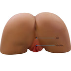 CRAZY BULL - SOPHIA REALISTISCHER WEIBLICHER PO-VIBRATOR UND SAUGER MIT TON 5,5 KG